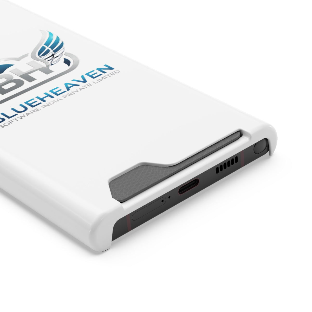 BlueHeaven Logo Phone Case with Card Holder