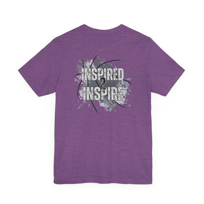 Inspired 2 Inspire-Double Sided Print-Unisex Jersey Short Sleeve Tee