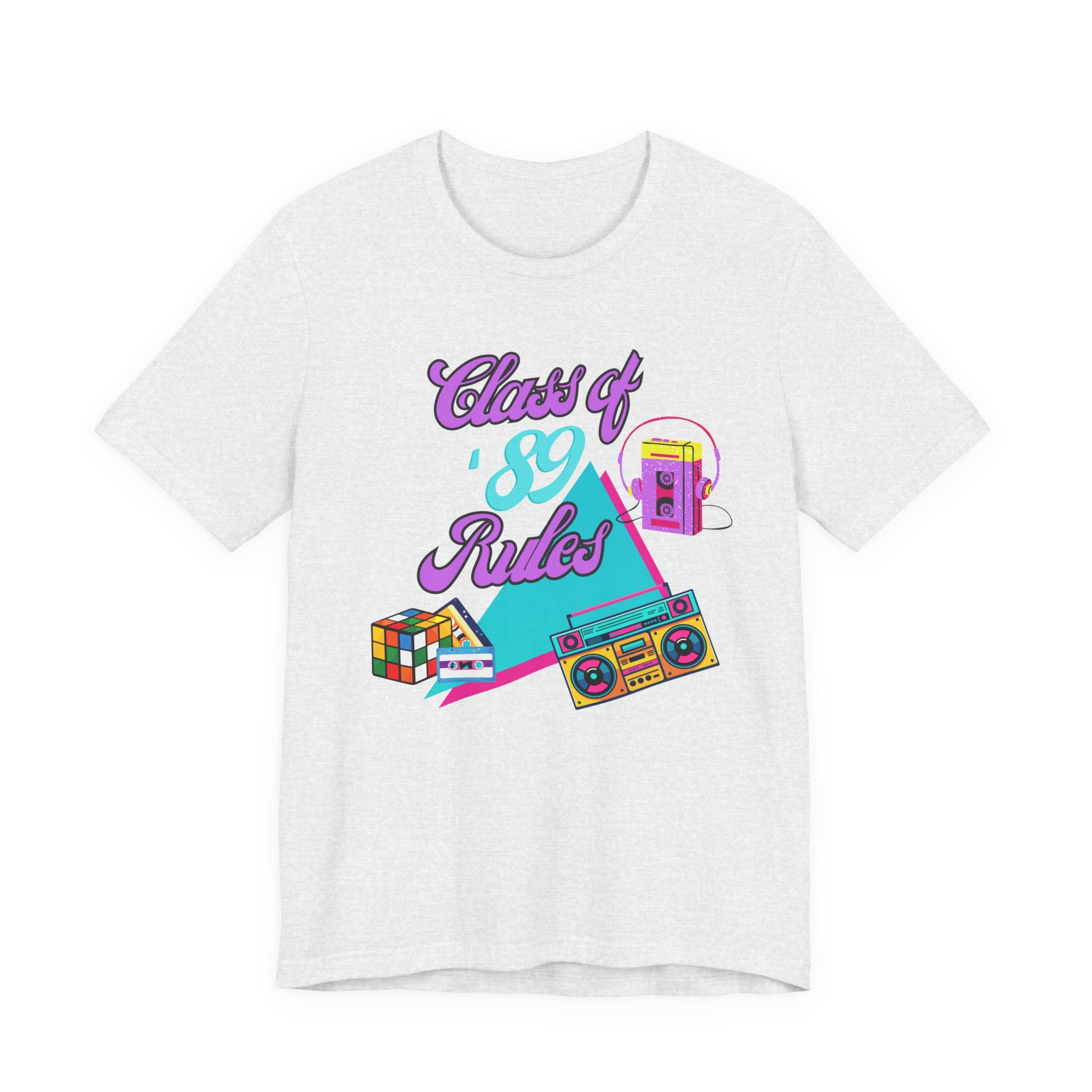 Class of '89 Rules Version 1-Unisex Jersey Short Sleeve Tee
