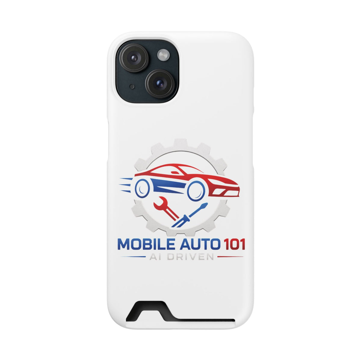 Mobile Auto 101 Logo Phone Case with Card Holder