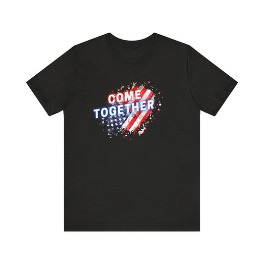 Come Together (Political Unity)-Unisex Jersey Short Sleeve Tee