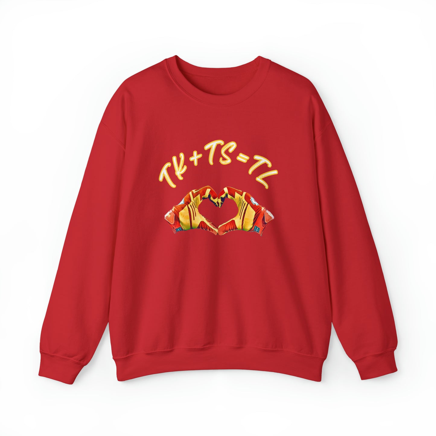 SWELCE TK+TS=TL Original Glove Love -Unisex Heavy Blend™ Crewneck Sweatshirt