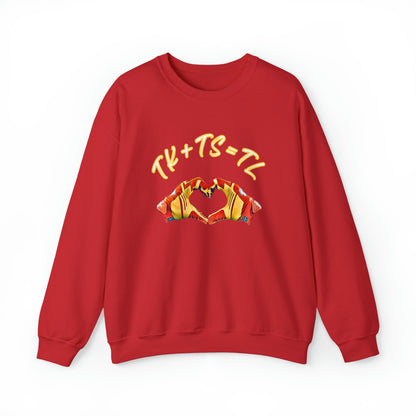 SWELCE TK+TS=TL Original Glove Love -Unisex Heavy Blend™ Crewneck Sweatshirt