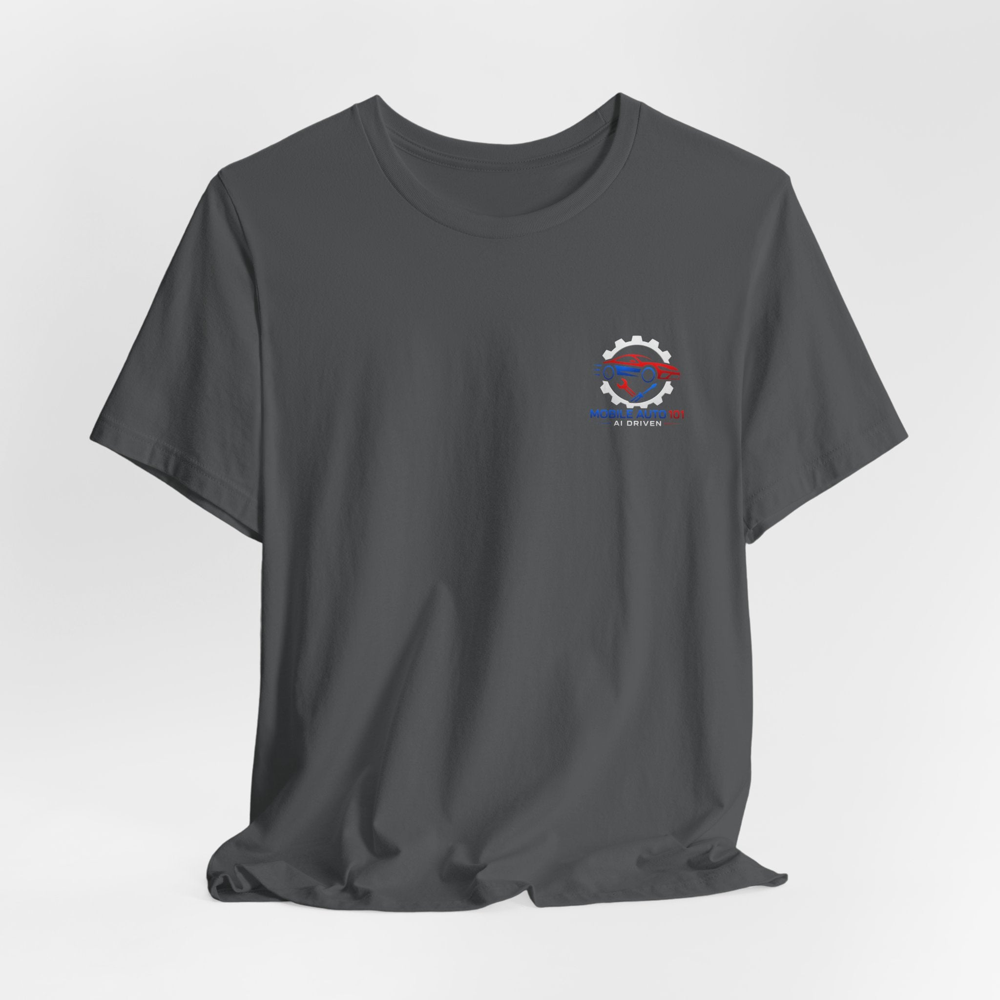Mobile Auto 101 3rd Ed. (front and back design)-Unisex Jersey Short Sleeve Tee