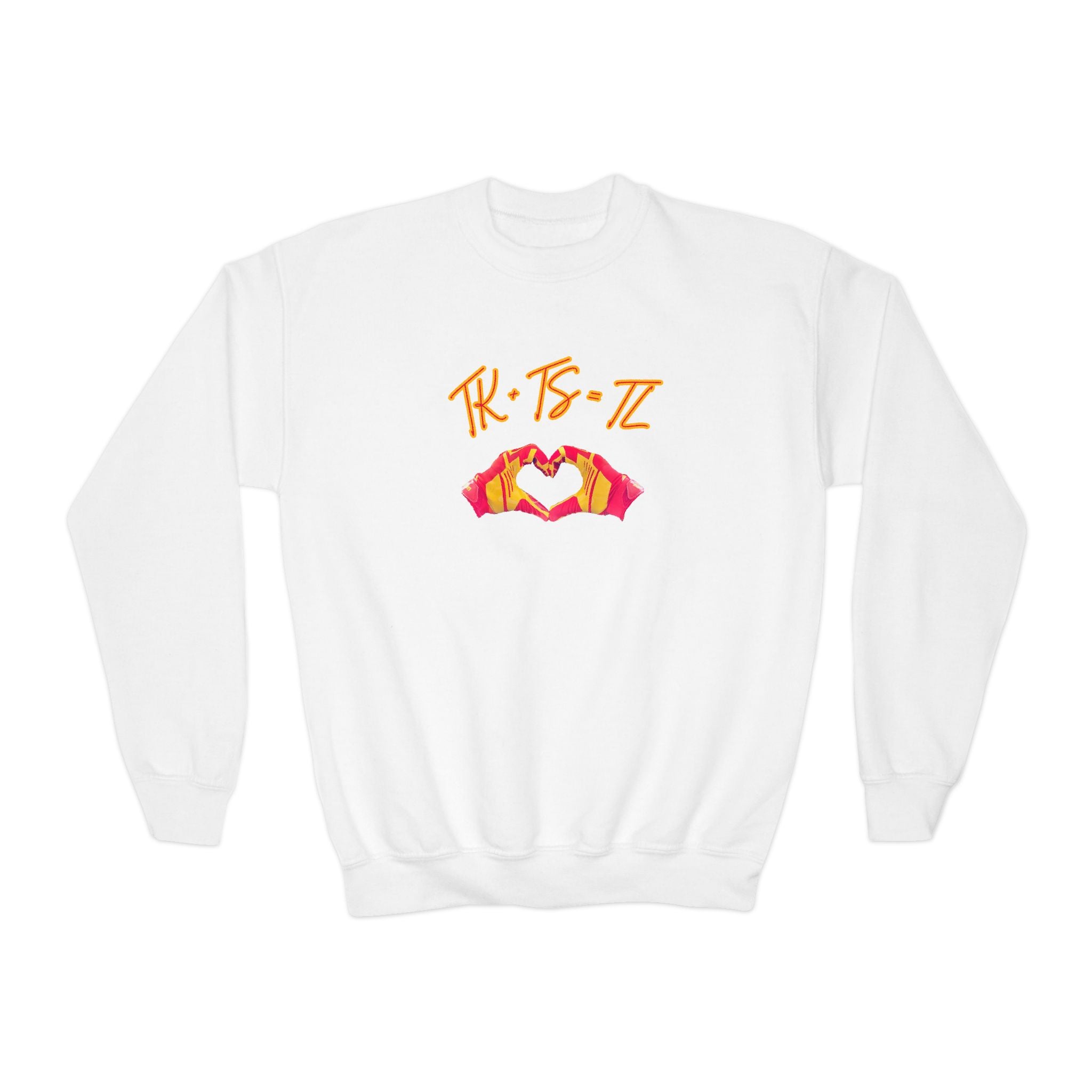 SWELCE #87 TK+TS=TL Youth Crewneck Sweatshirt