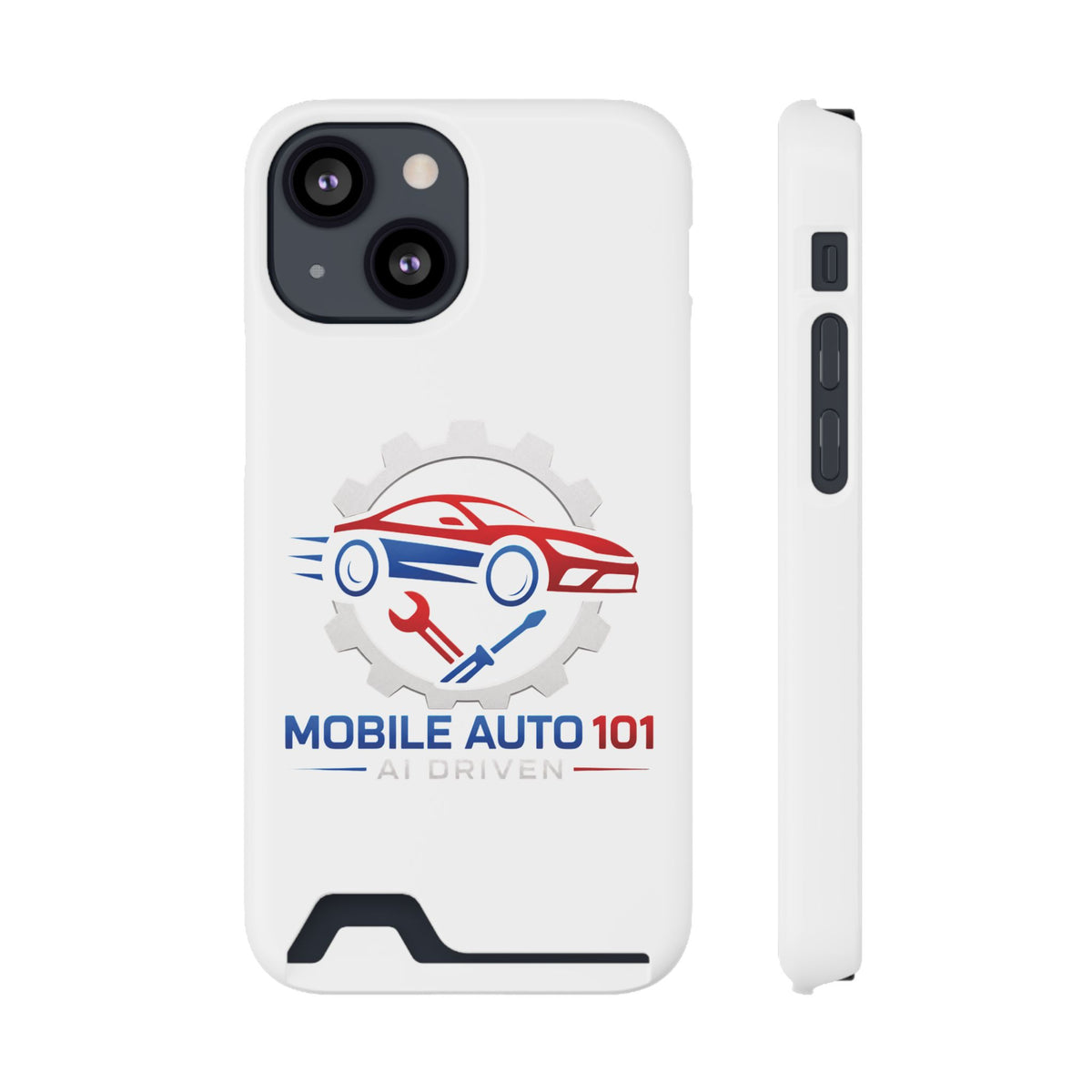 Mobile Auto 101 Logo Phone Case with Card Holder