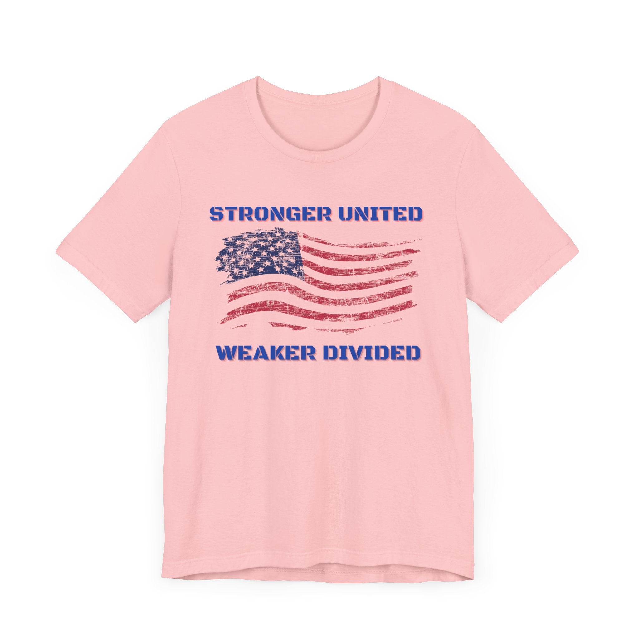 Stronger United Weaker Divided-Unisex Jersey Short Sleeve Tee
