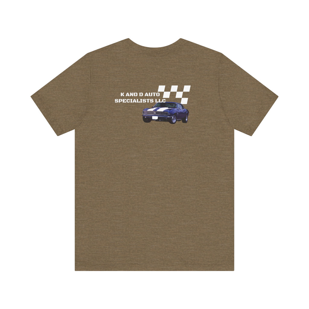 K and D Auto Specialists LLC.-Unisex Jersey Short Sleeve Tee