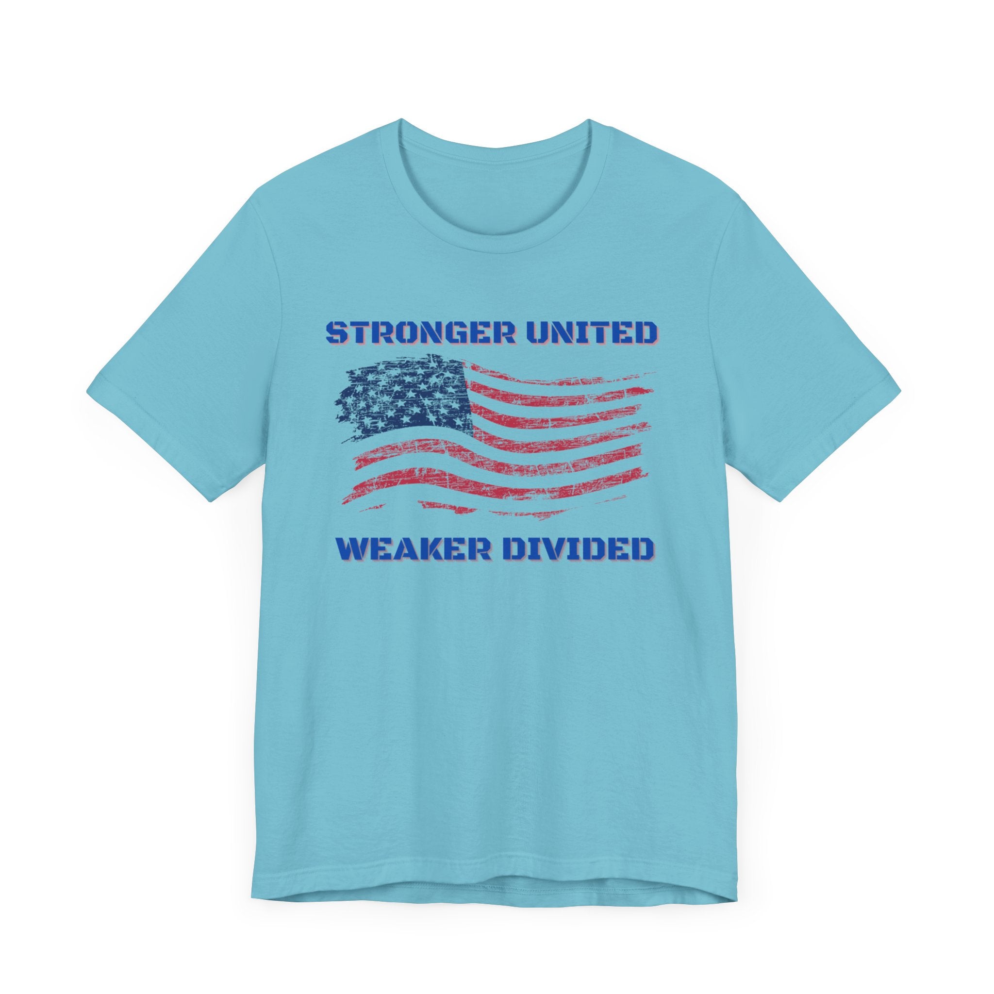 Stronger United Weaker Divided-Unisex Jersey Short Sleeve Tee