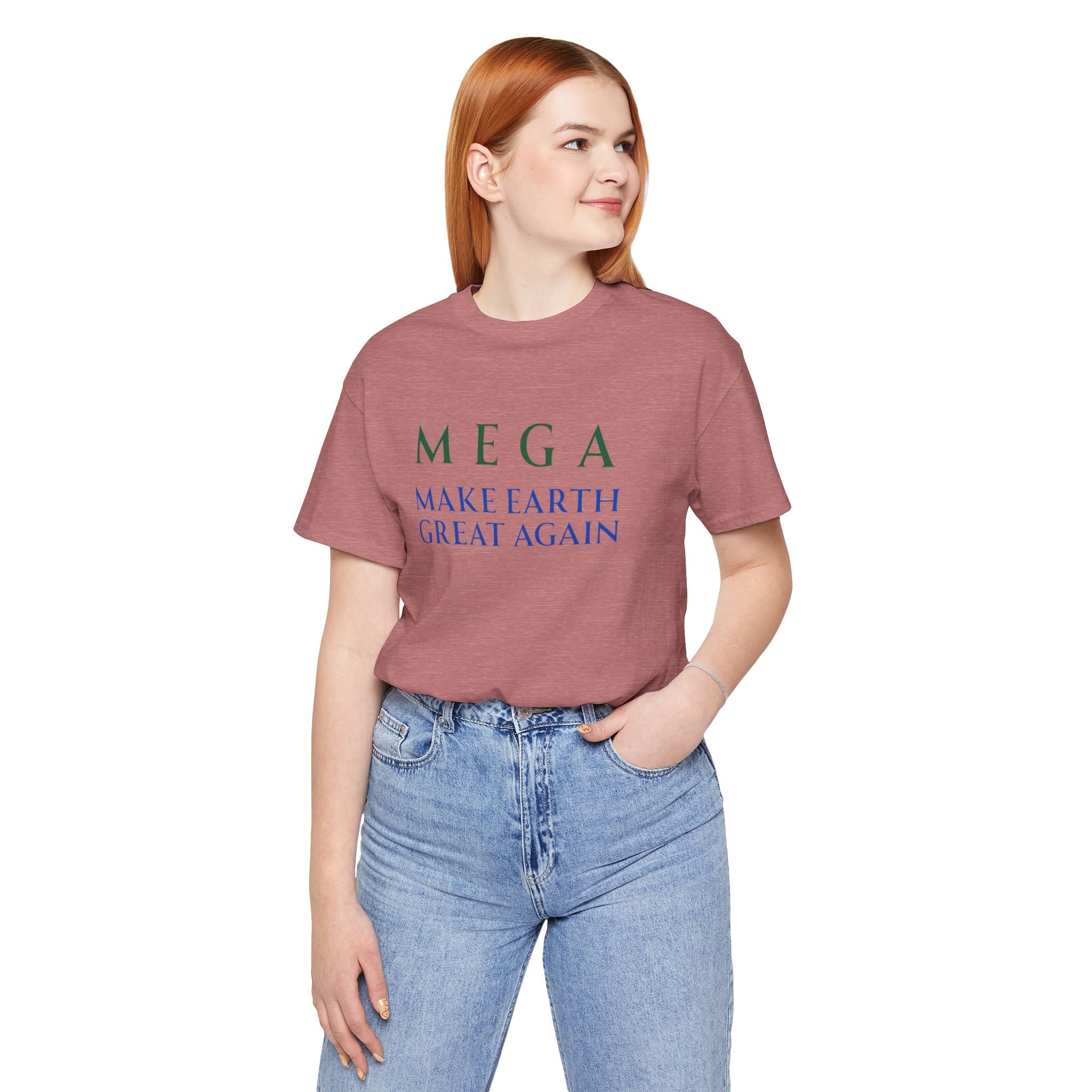MEGA Make Earth Great Again-Unisex Jersey Short Sleeve Tee