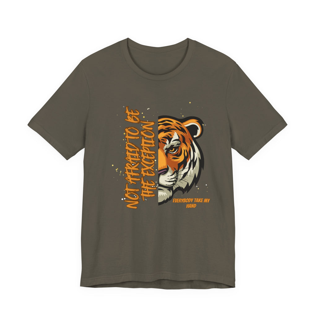 Not Afraid to Be the Exception-Unisex Jersey Short Sleeve Tee