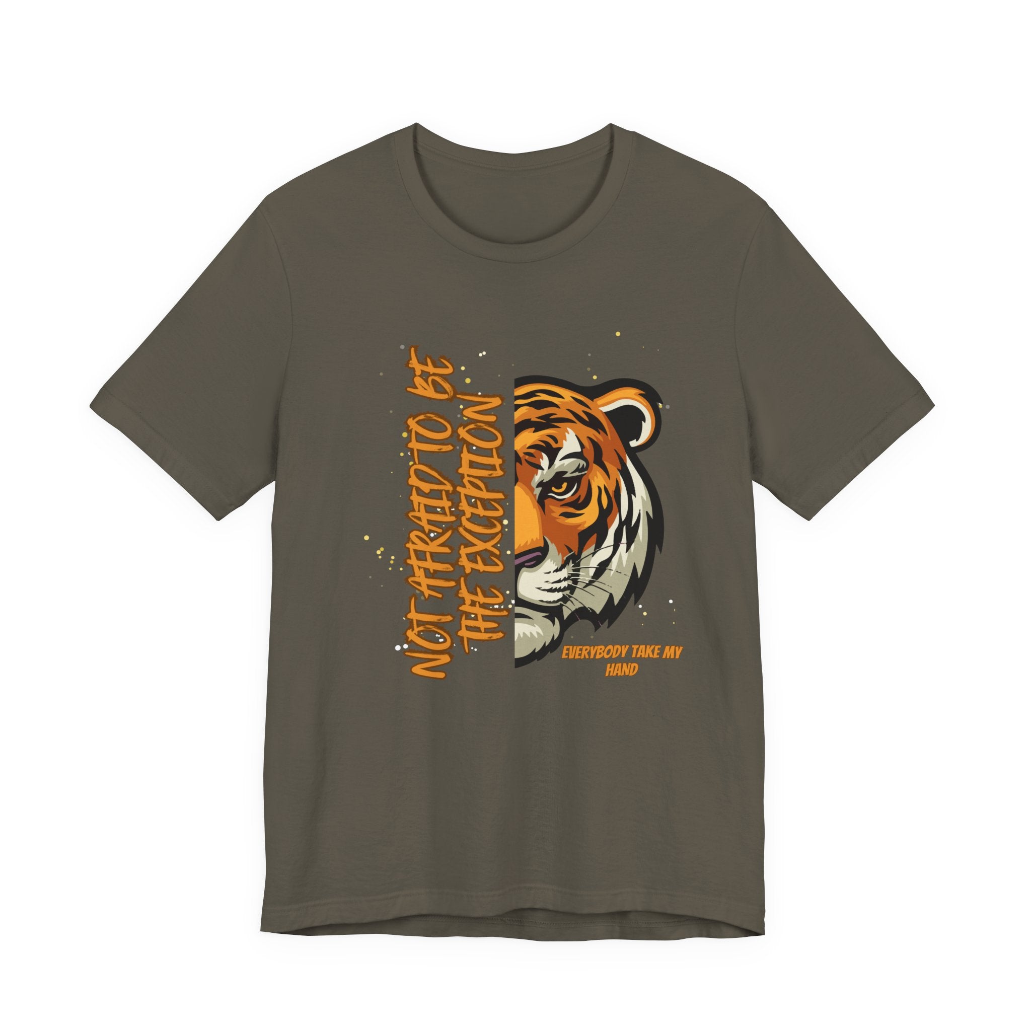 Not Afraid to Be the Exception-Unisex Jersey Short Sleeve Tee
