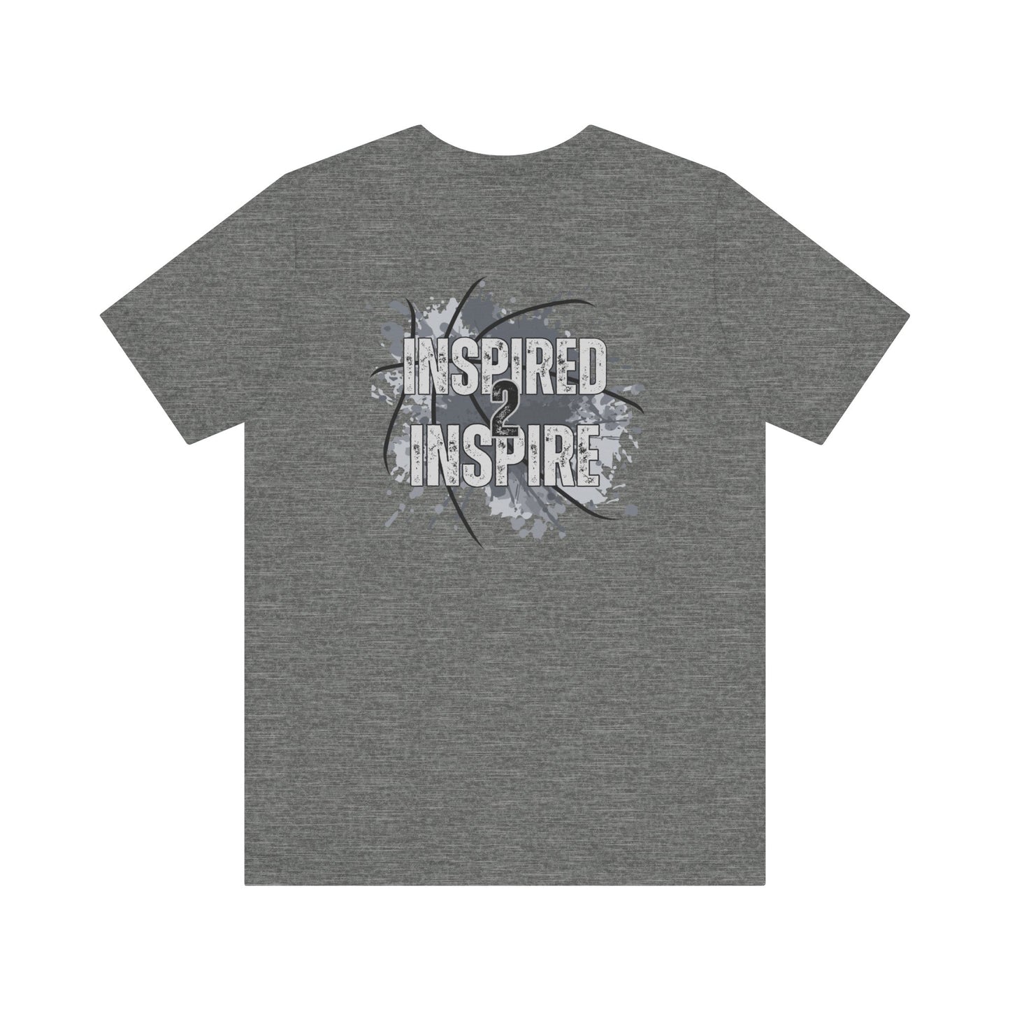 Inspired 2 Inspire-Double Sided Print-Unisex Jersey Short Sleeve Tee