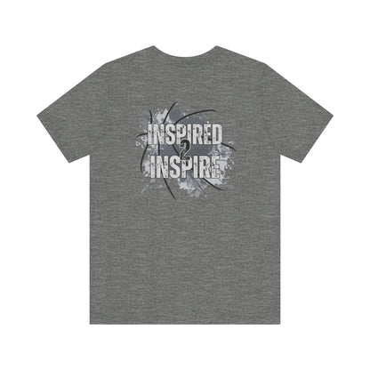 Inspired 2 Inspire-Double Sided Print-Unisex Jersey Short Sleeve Tee