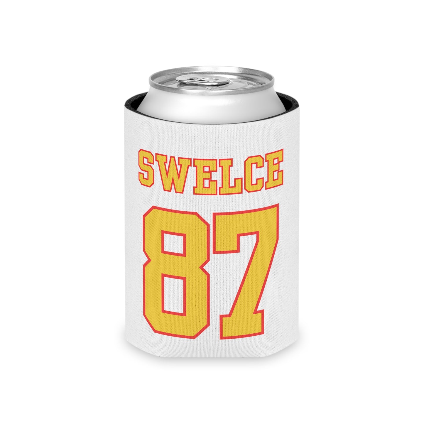 Swelce  TK+TS=TL Kelce/Swift Can Cooler (white)