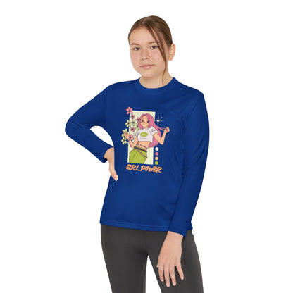 Girl Power-Youth Long Sleeve Competitor Tee