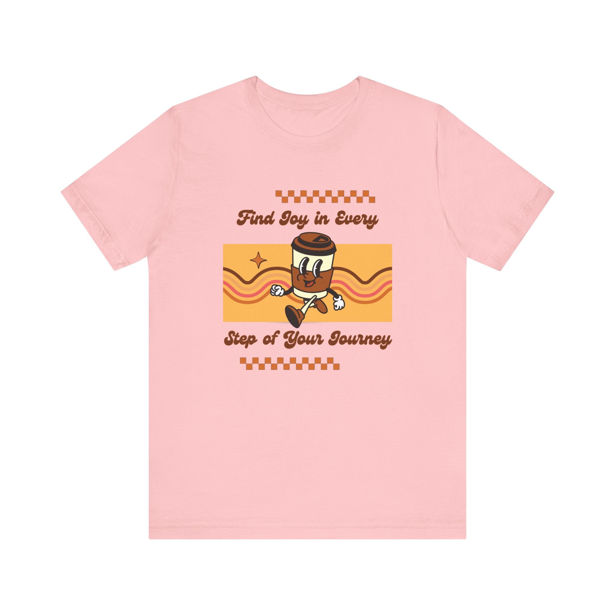 Find Joy in Every Step of Your Journey-Unisex Jersey Short Sleeve Tee