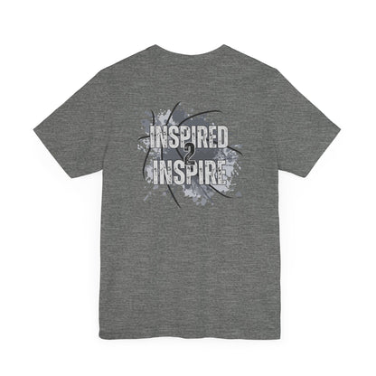 Inspired 2 Inspire-Double Sided Print-Unisex Jersey Short Sleeve Tee