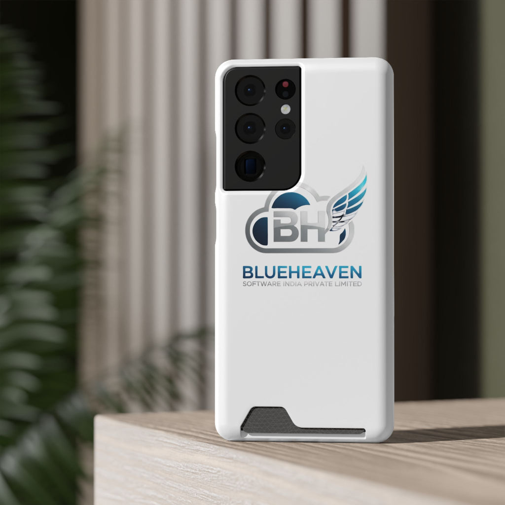 BlueHeaven Logo Phone Case with Card Holder