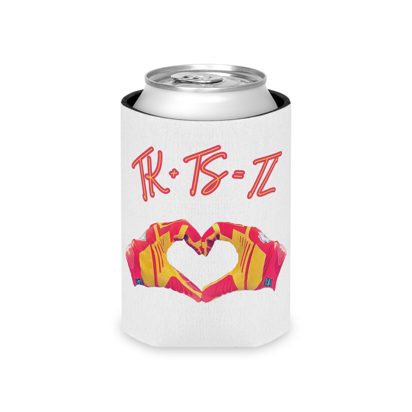 Swelce  TK+TS=TL Kelce/Swift Can Cooler (white)