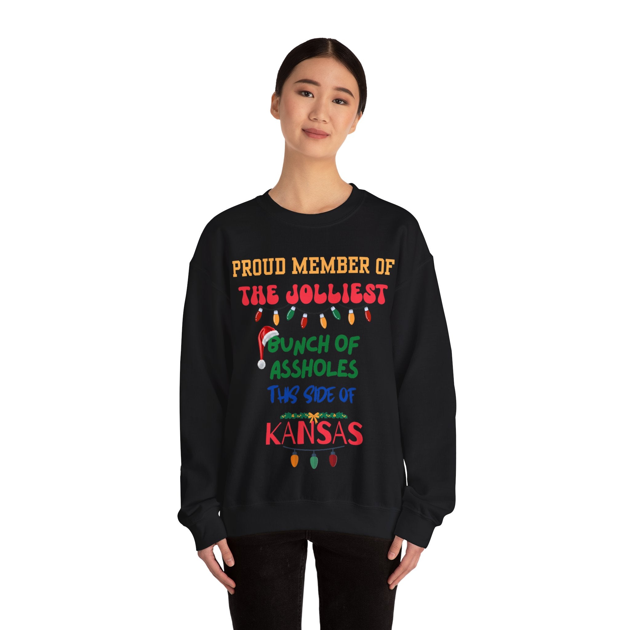Proud Member of the Jolliest Bunch of Assholes (KS)-Unisex Heavy Blend™ Crewneck Sweatshirt