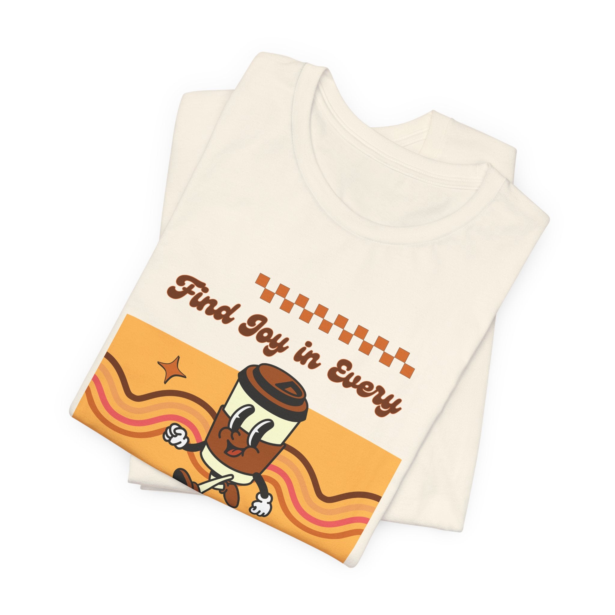 Find Joy in Every Step of Your Journey-Unisex Jersey Short Sleeve Tee