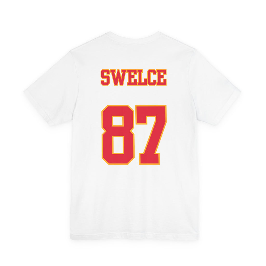 SWELCE TK+TS=TL Original Love Glove Design (Vers#3 for WHITE) Jersey-Unisex Jersey Short Sleeve Tee