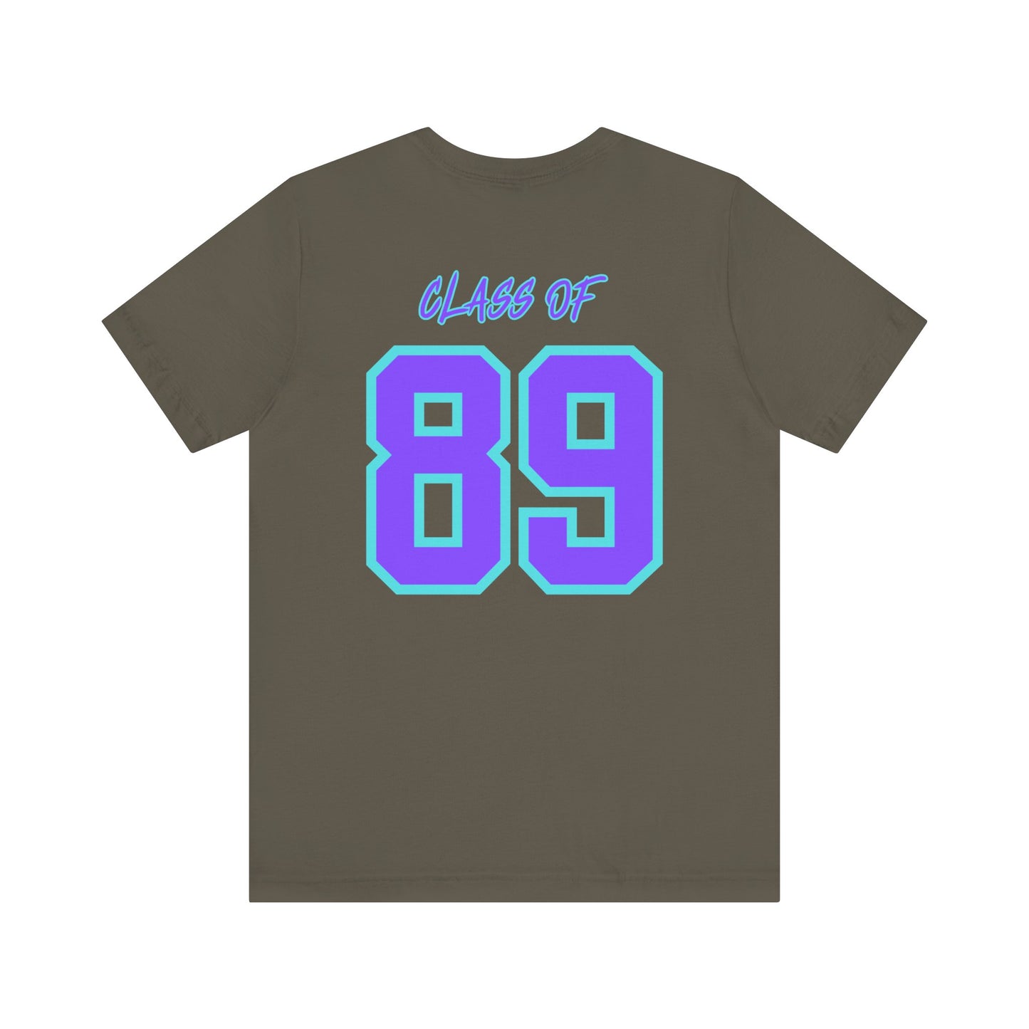 Gen X Class of '89.-Unisex Jersey Short Sleeve Tee