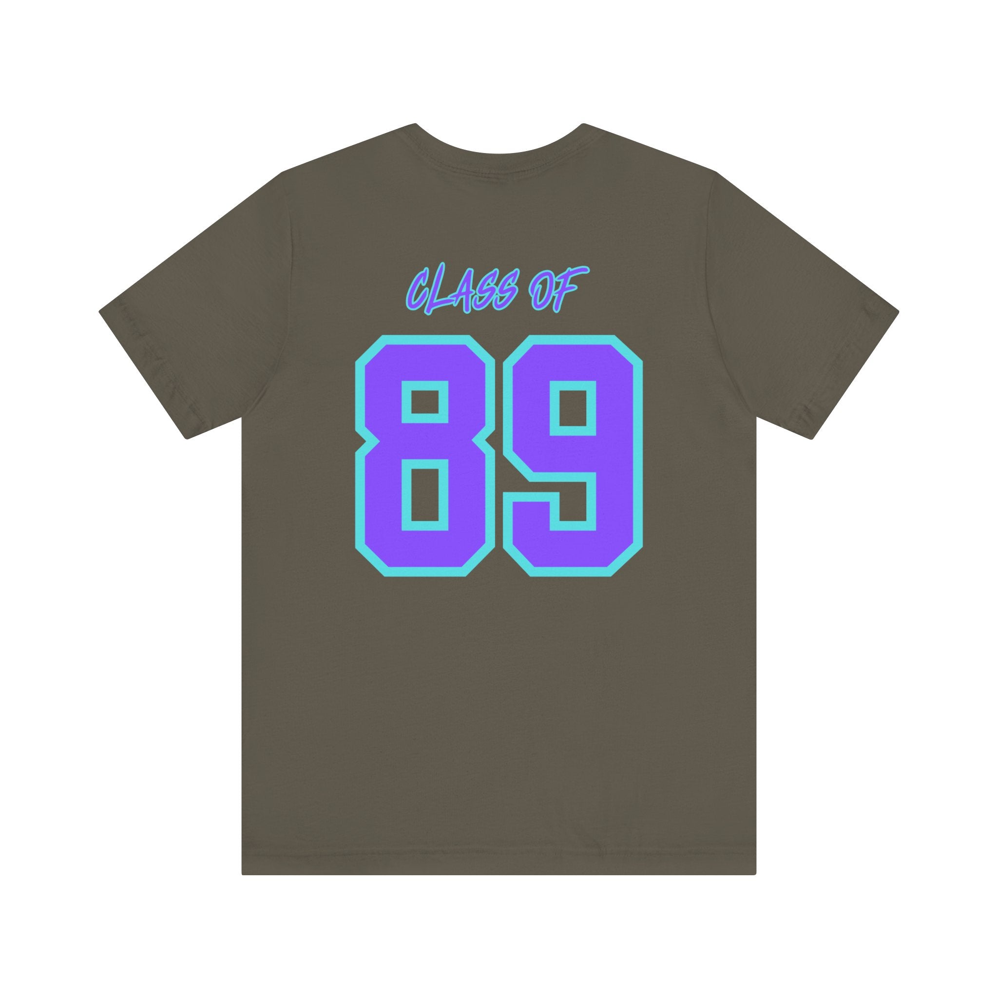 Gen X Class of '89.-Unisex Jersey Short Sleeve Tee