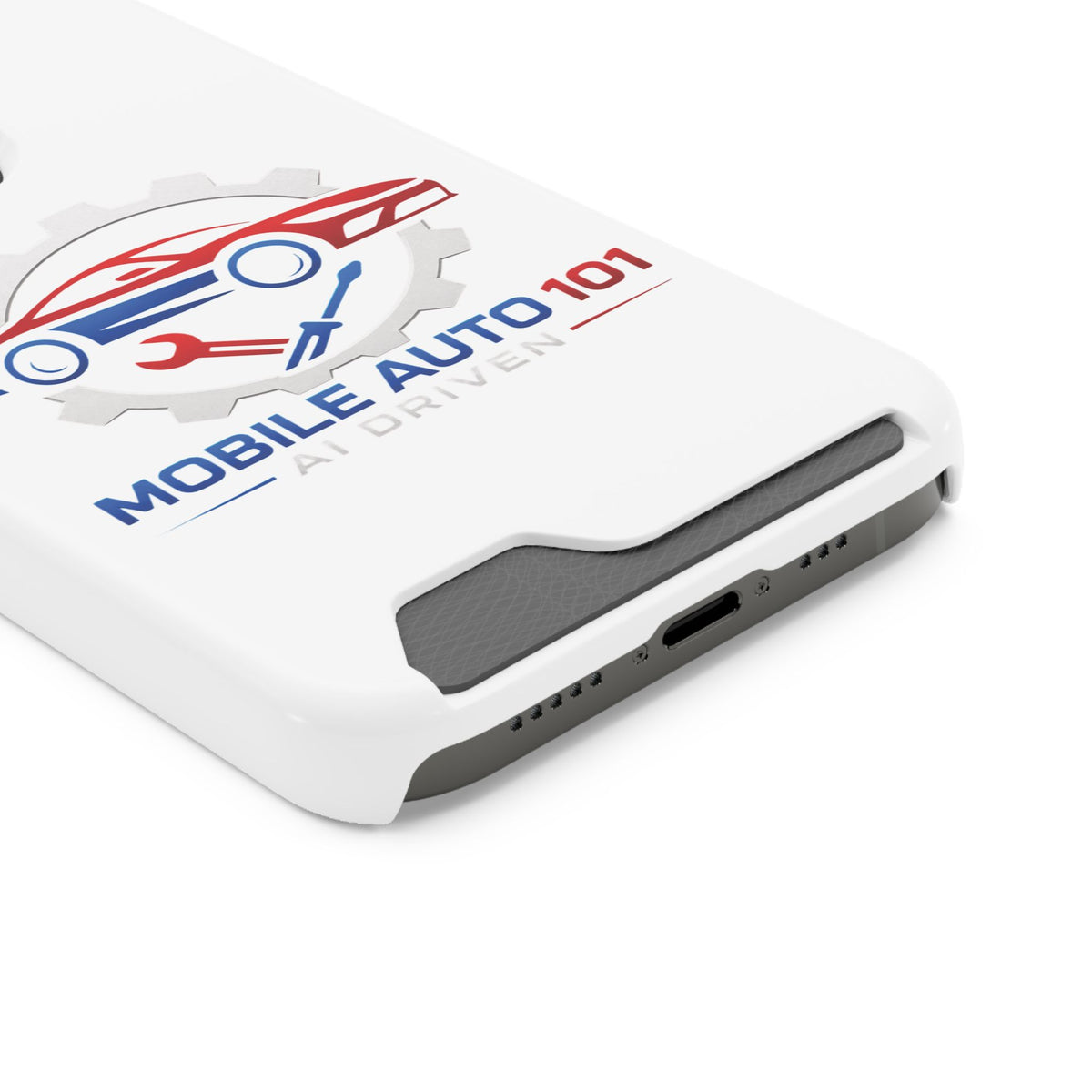 Mobile Auto 101 Logo Phone Case with Card Holder