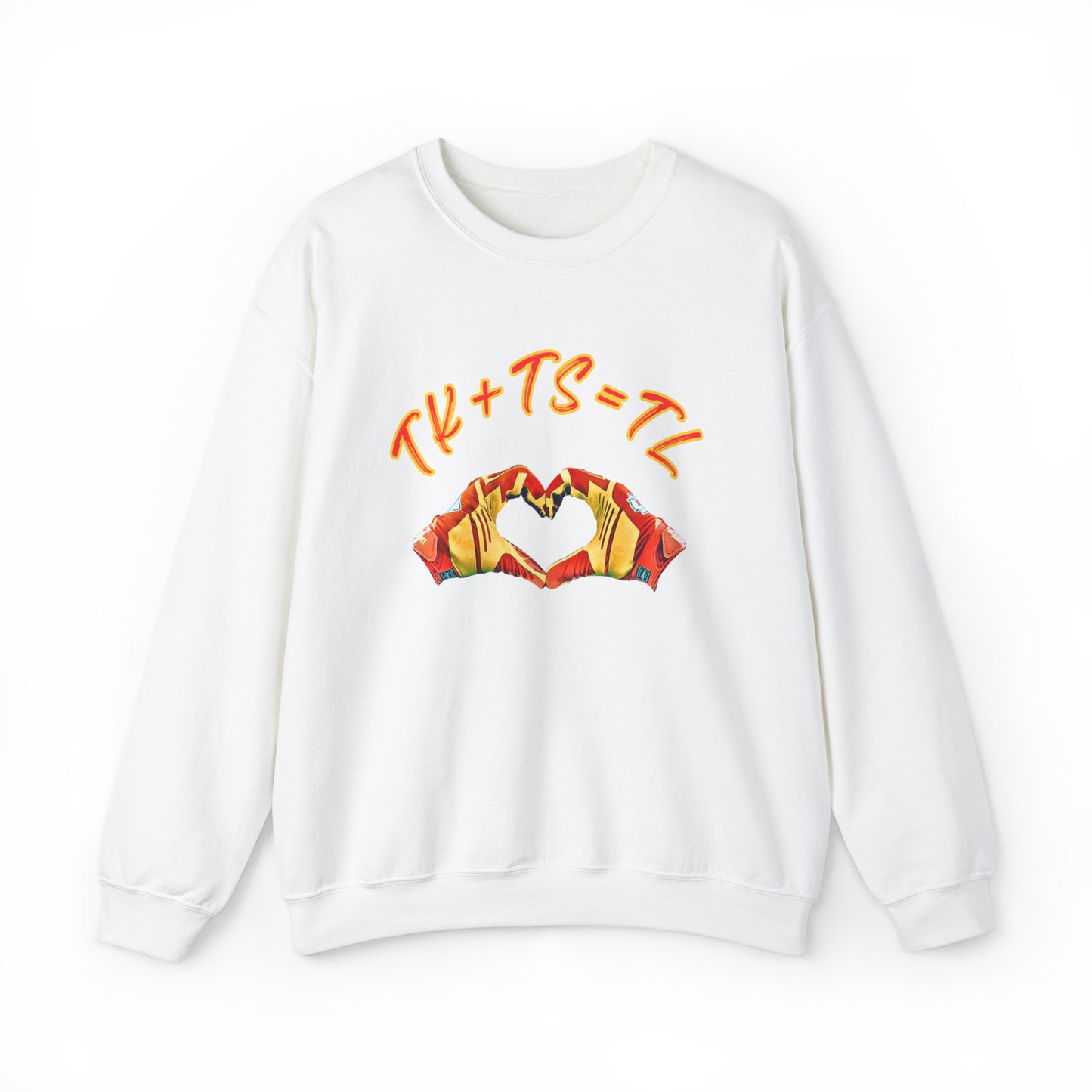 SWELCE TK+TS=TL Original Glove Love -Unisex Heavy Blend™ Crewneck Sweatshirt