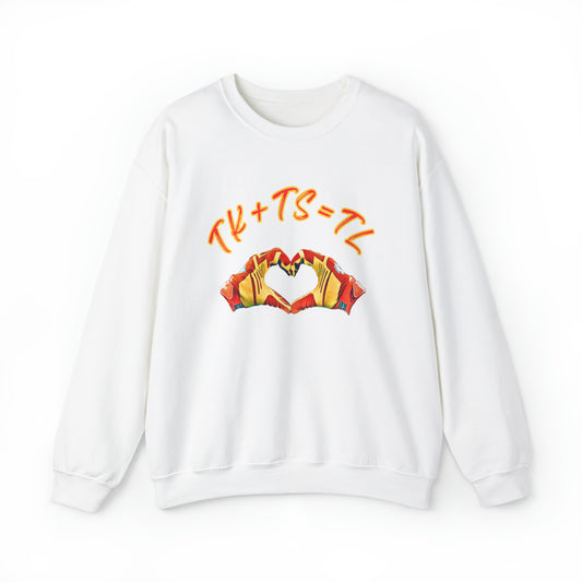 SWELCE TK+TS=TL Original Glove Love -Unisex Heavy Blend™ Crewneck Sweatshirt