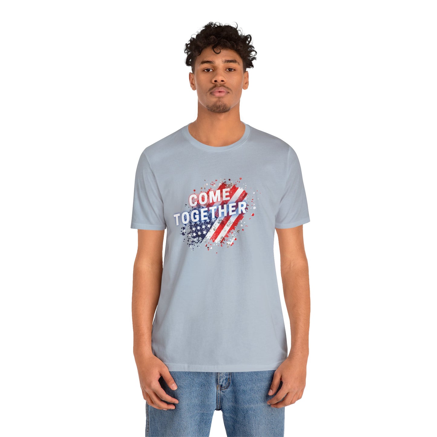 Come Together (Political Unity)-Unisex Jersey Short Sleeve Tee