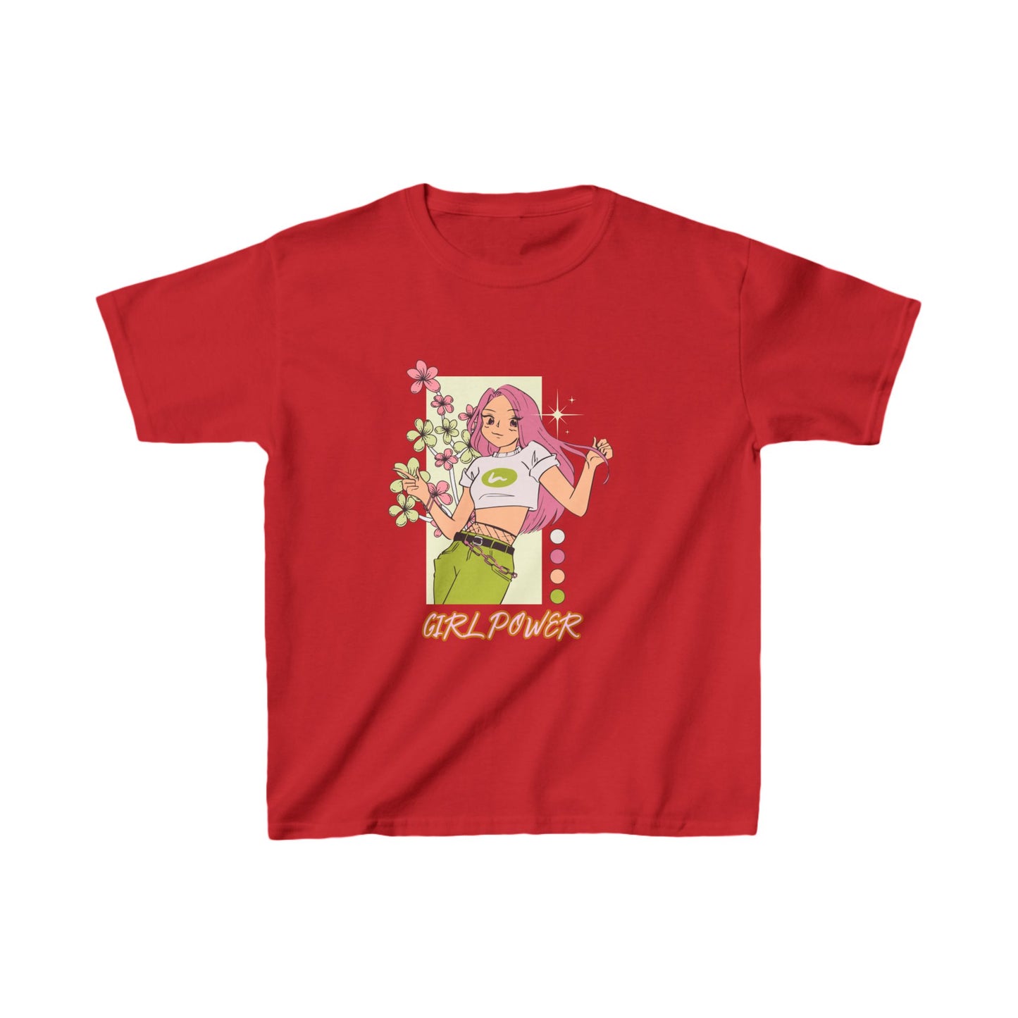 Girl Power-Kids Heavy Cotton™ Tee