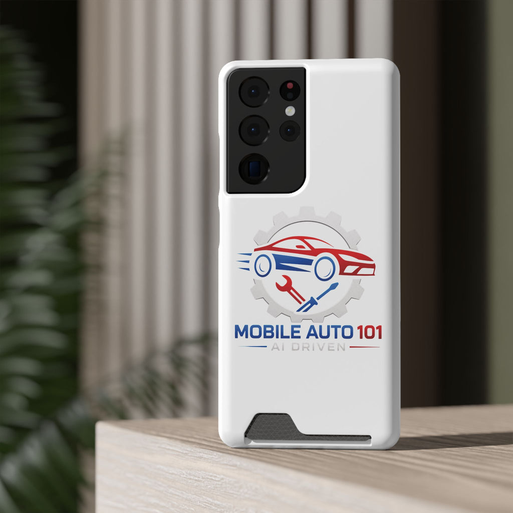 Mobile Auto 101 Logo Phone Case with Card Holder