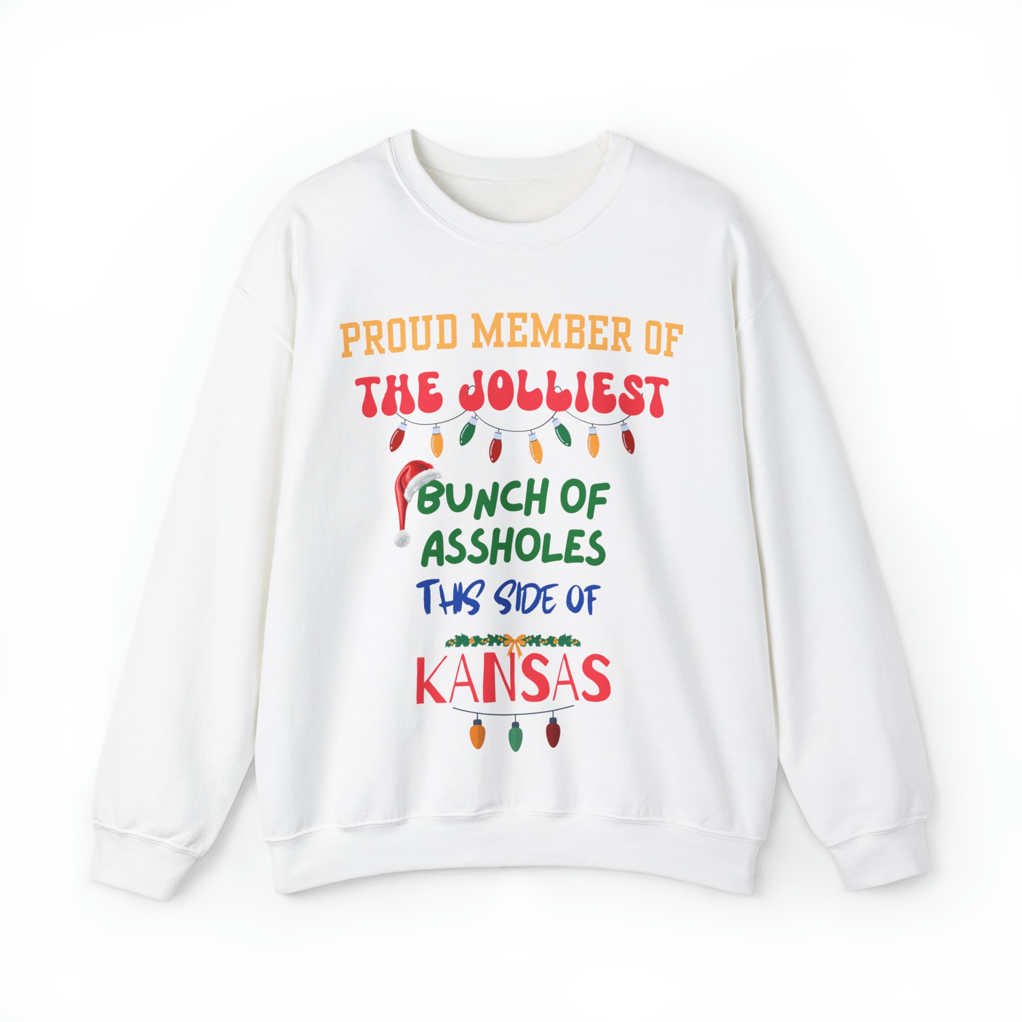 Proud Member of the Jolliest Bunch of Assholes (KS)-Unisex Heavy Blend™ Crewneck Sweatshirt