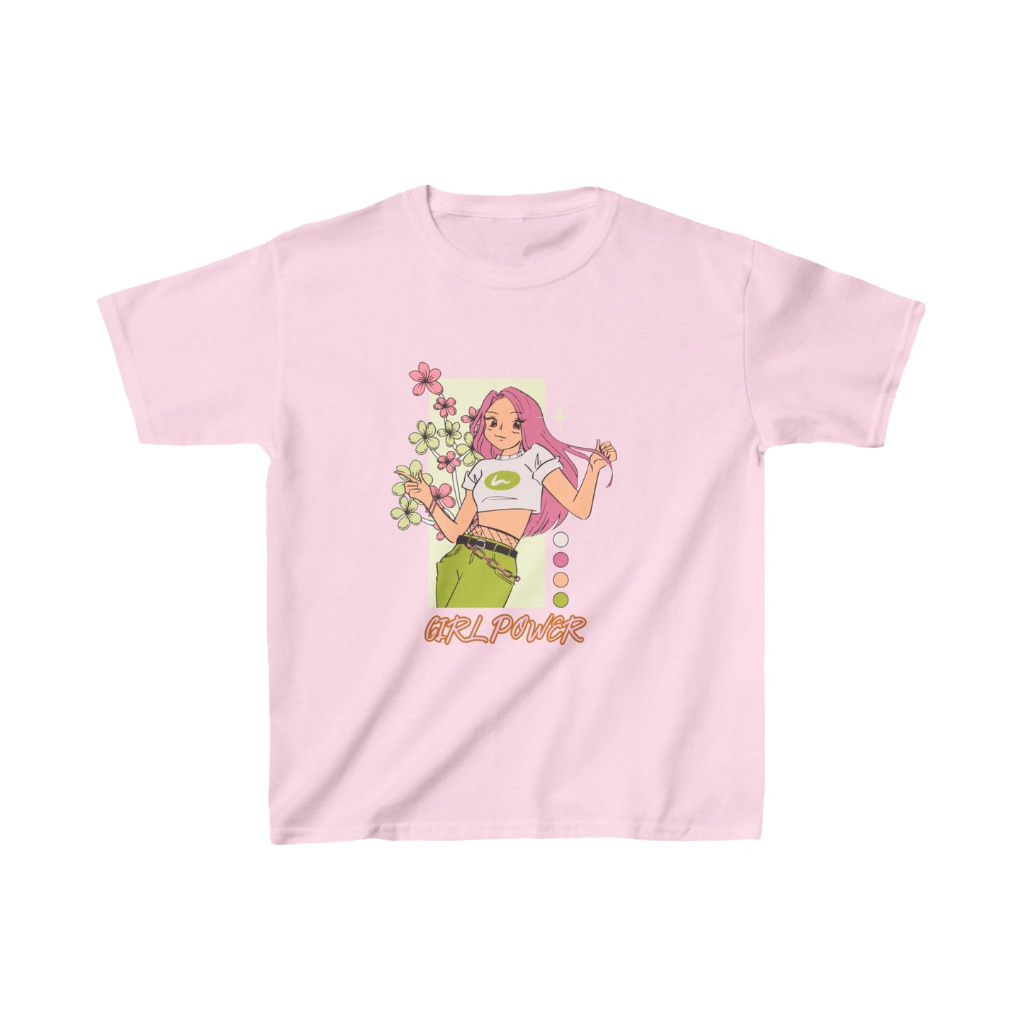 Girl Power-Kids Heavy Cotton™ Tee