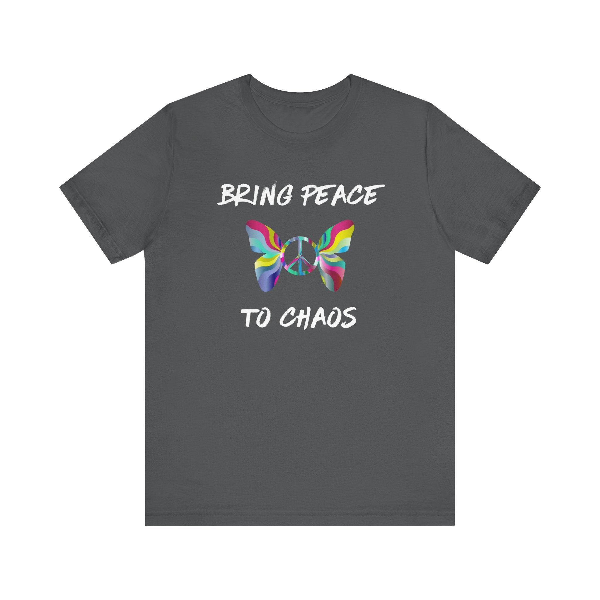 Bring Peace to Chaos-Unisex Jersey Short Sleeve Tee