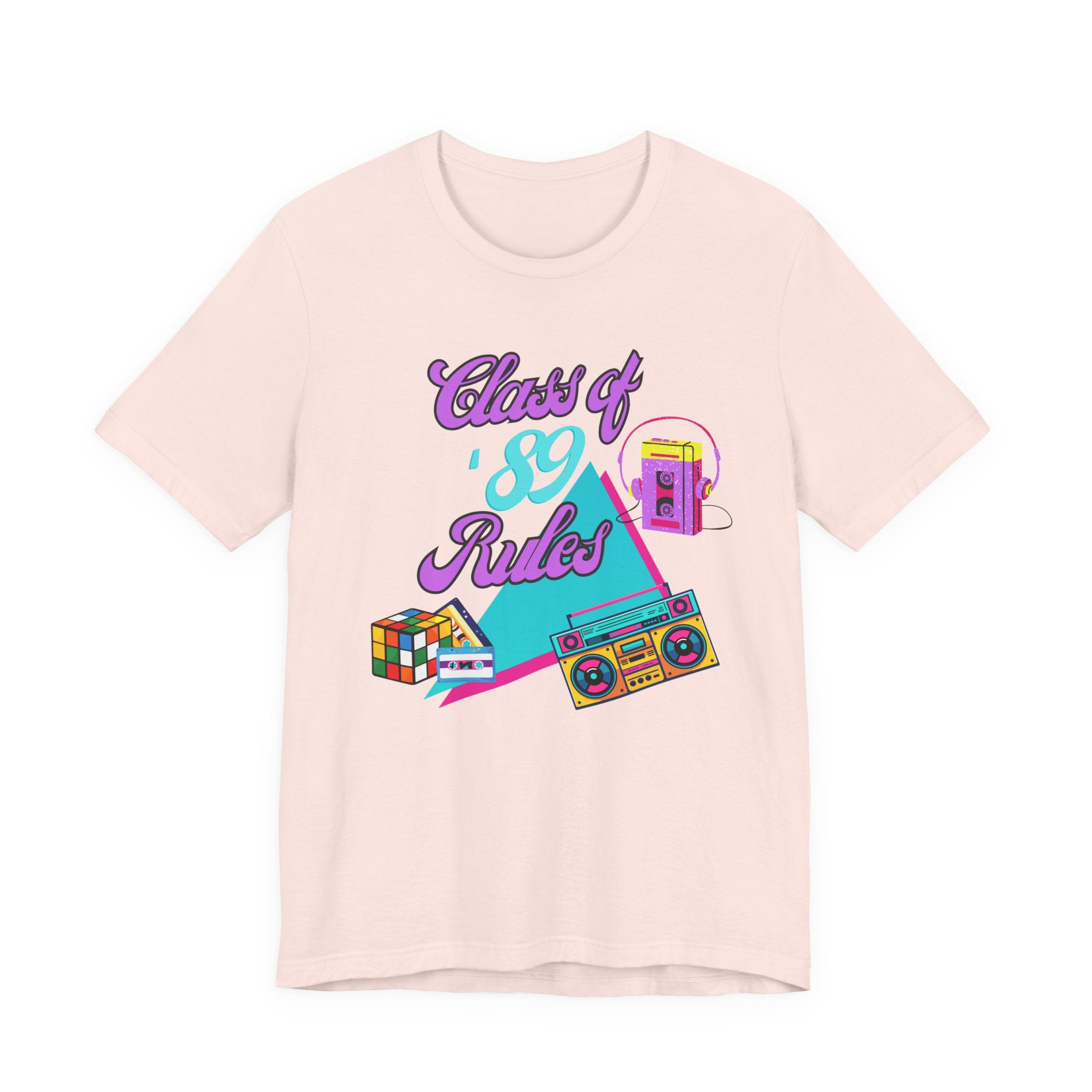 Class of '89 Rules Version 1-Unisex Jersey Short Sleeve Tee