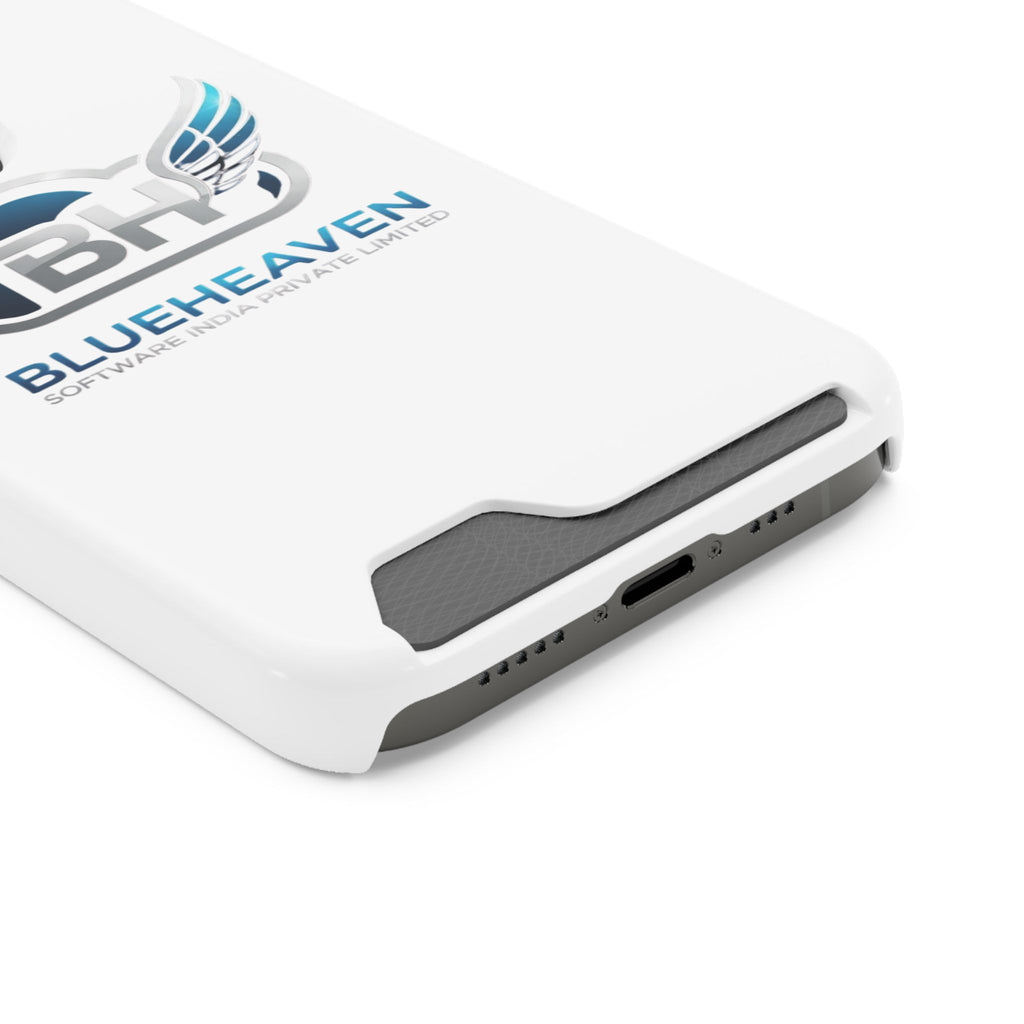 BlueHeaven Logo Phone Case with Card Holder
