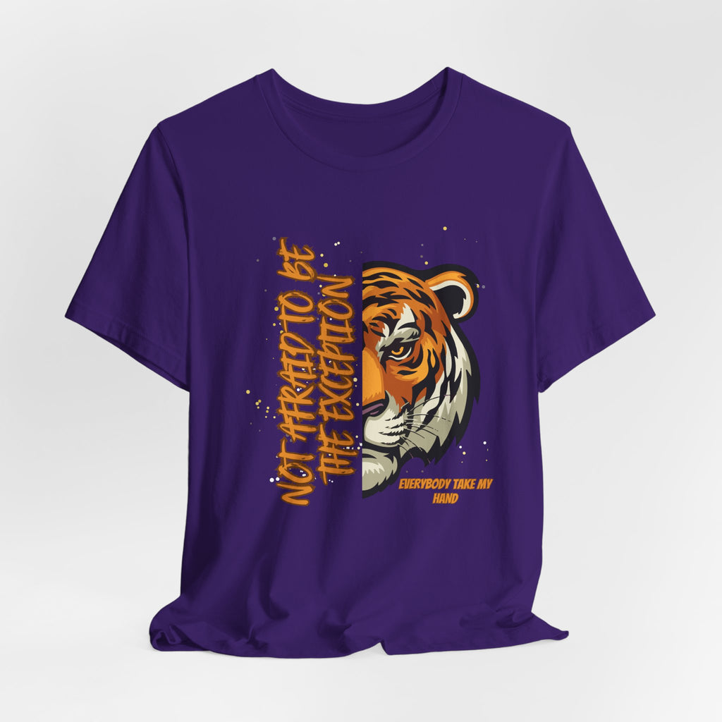 Not Afraid to Be the Exception-Unisex Jersey Short Sleeve Tee