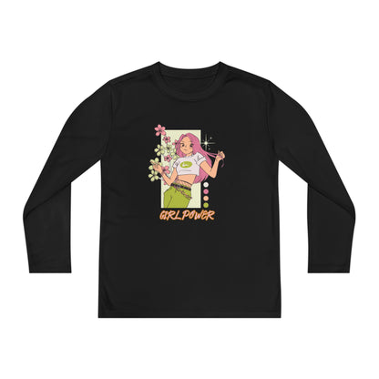 Girl Power-Youth Long Sleeve Competitor Tee