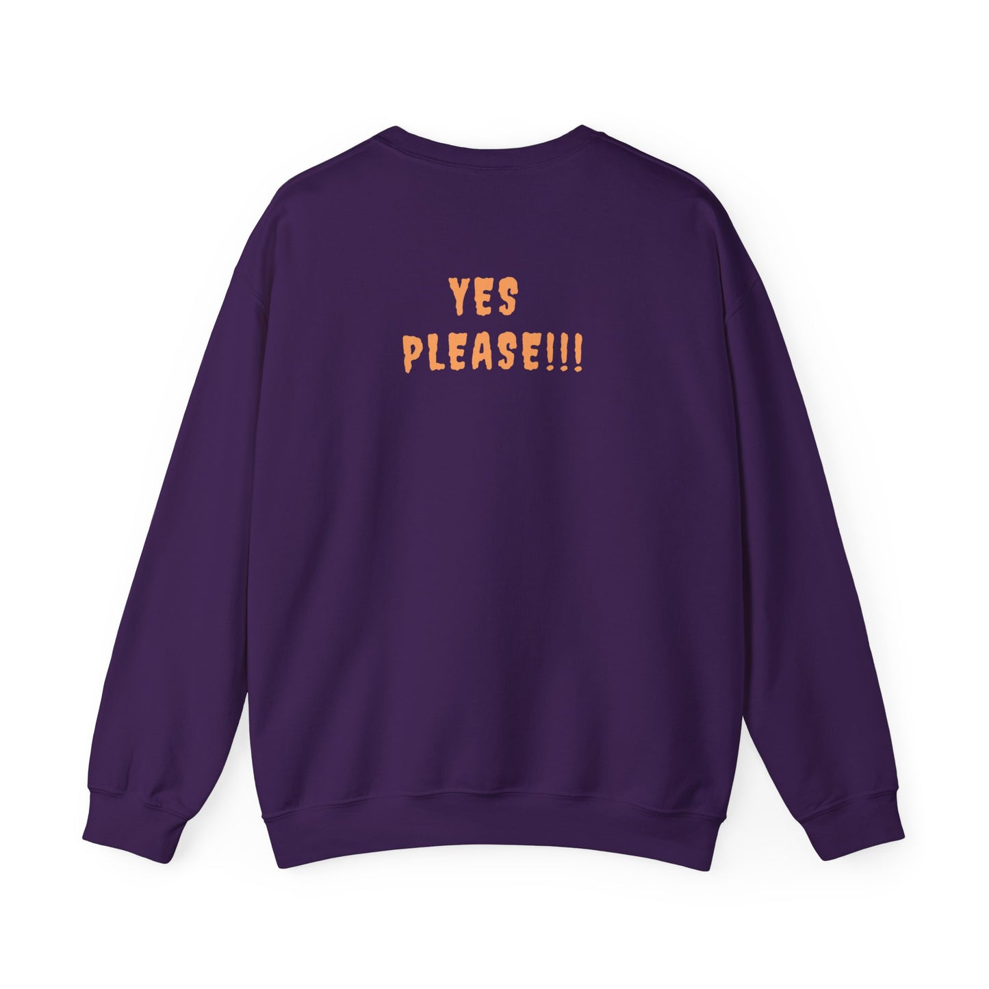 Did Someone Say Pumpkin Spice (2 sided print)-Unisex Heavy Blend™ Crewneck Sweatshirt