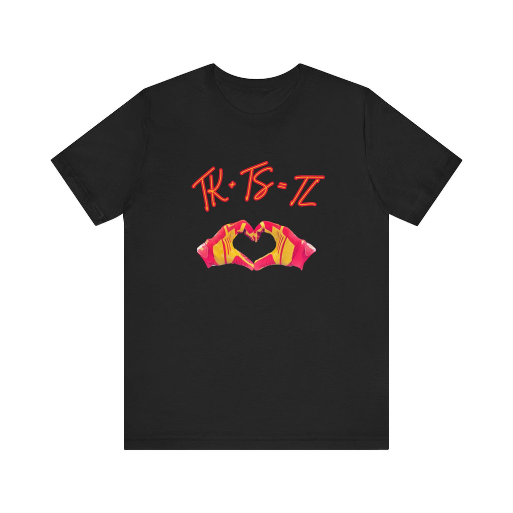 SWELCE TK+TS=TL Original Love Glove Design (Vers#3 for black) Jersey-Unisex Jersey Short Sleeve Tee