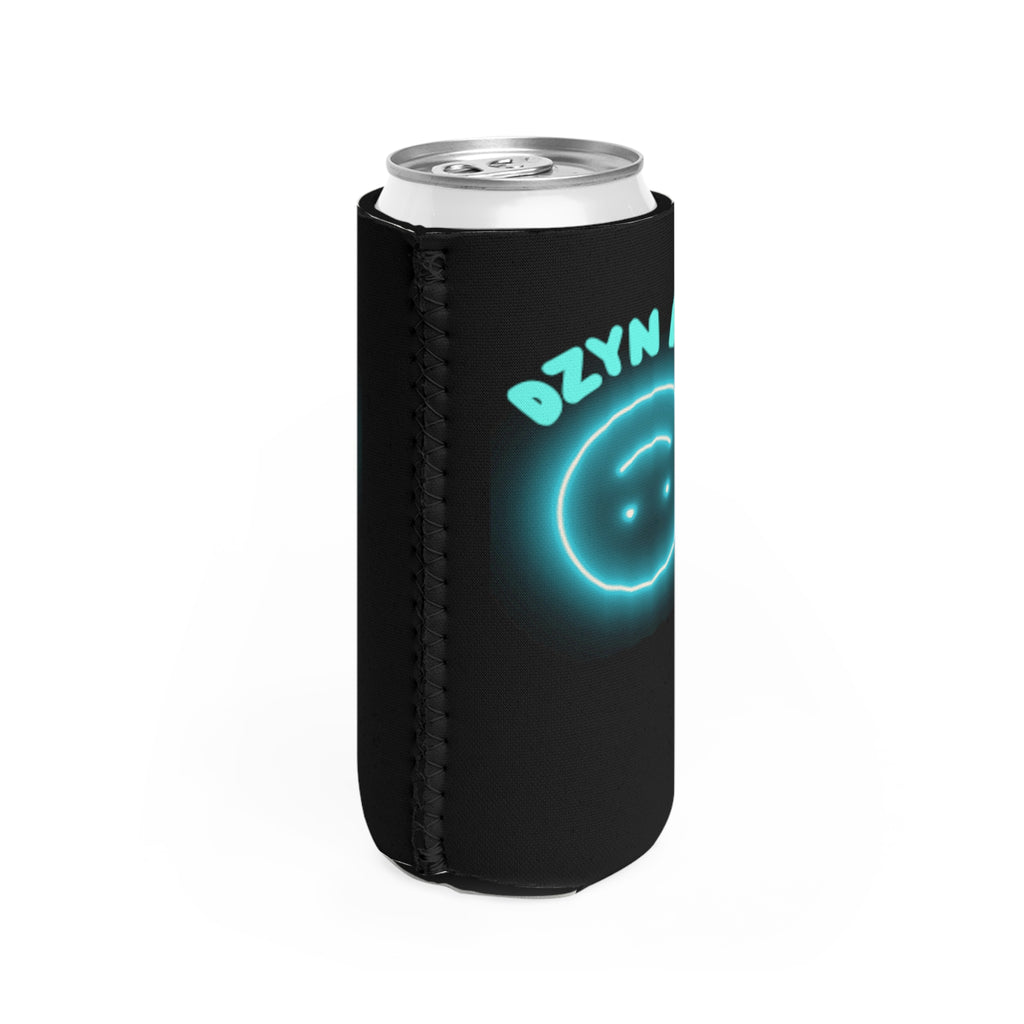 DZYNBIN Black Slim Can Cooler
