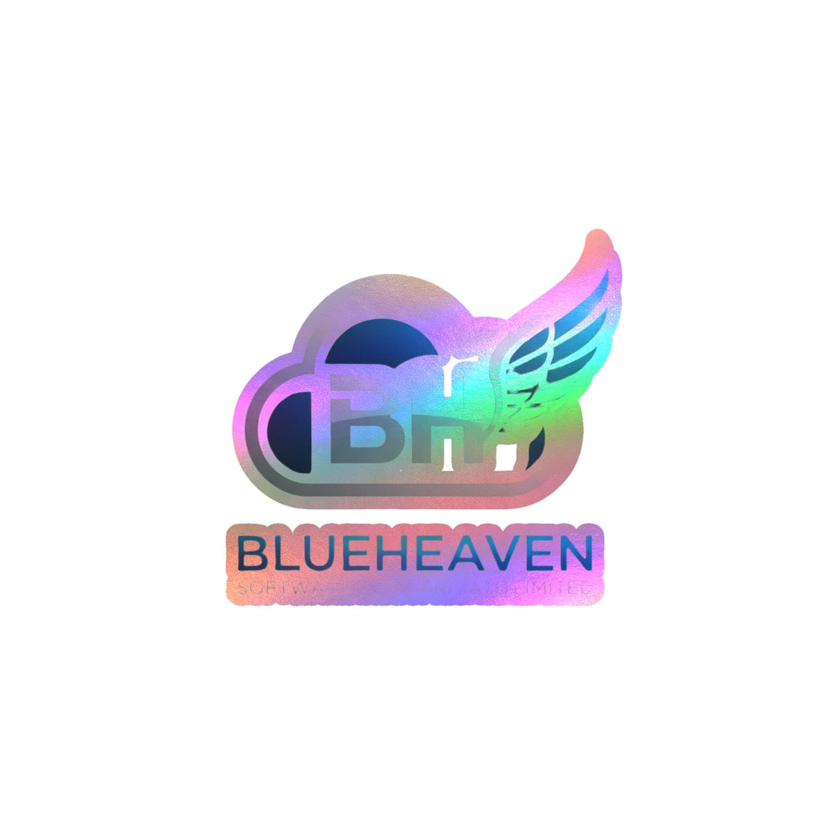 Blueheaven BH Winged Logo Kiss-Cut Vinyl Decal