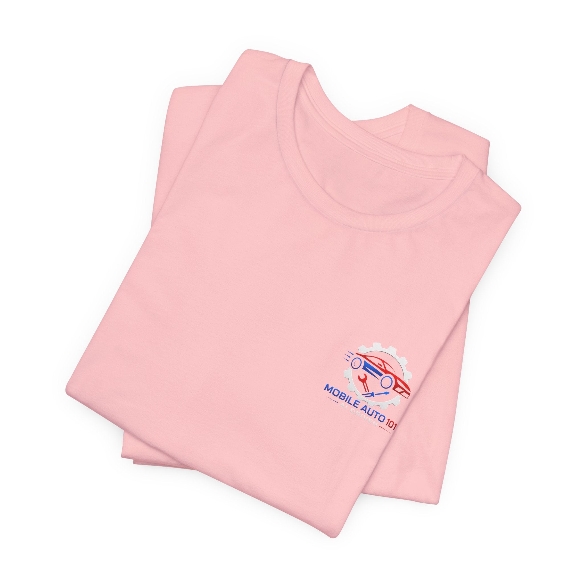 Mobile Auto 101 3rd Ed. (front and back design)-Unisex Jersey Short Sleeve Tee