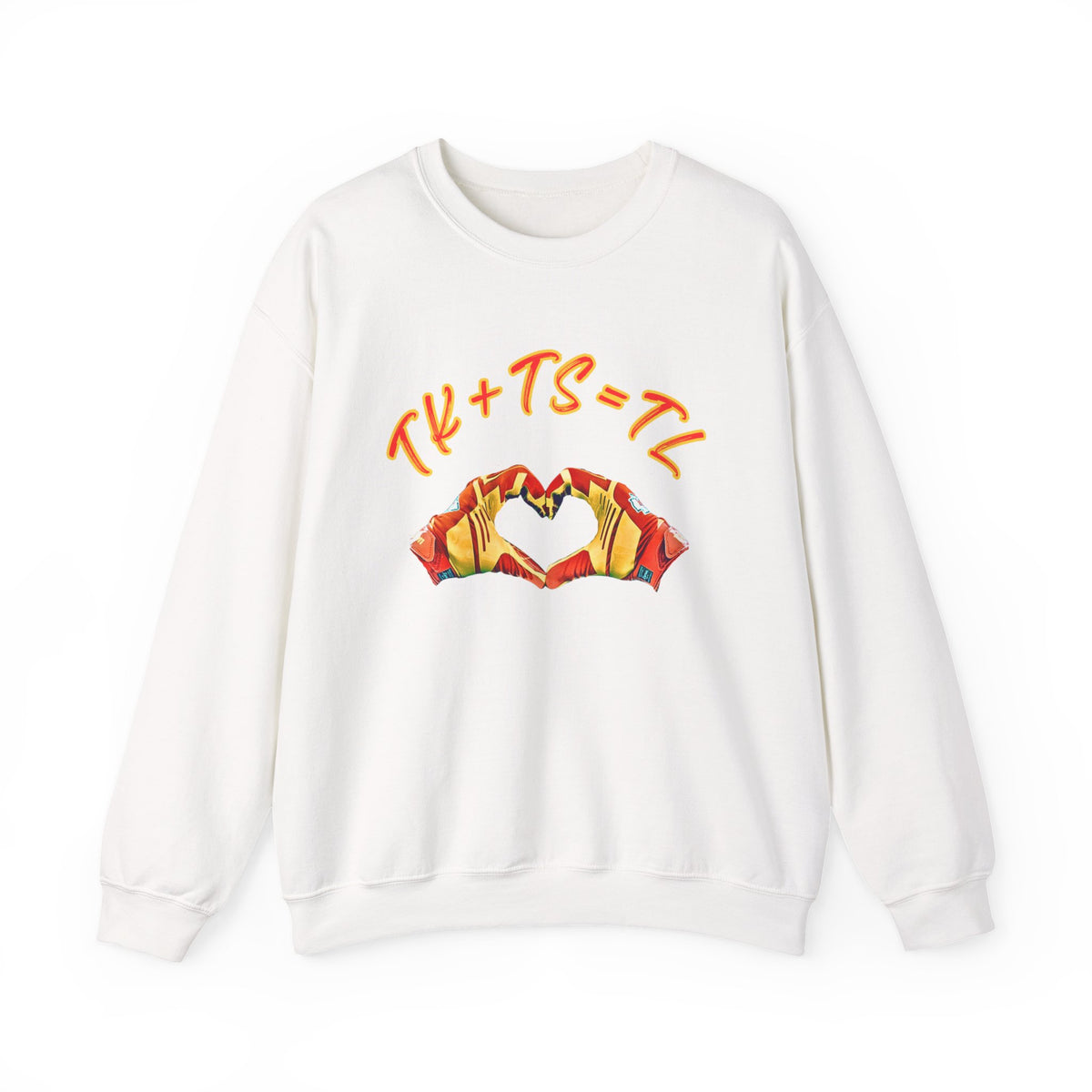 SWELCE TK+TS=TL Black -Unisex Heavy Blend™ Crewneck Sweatshirt