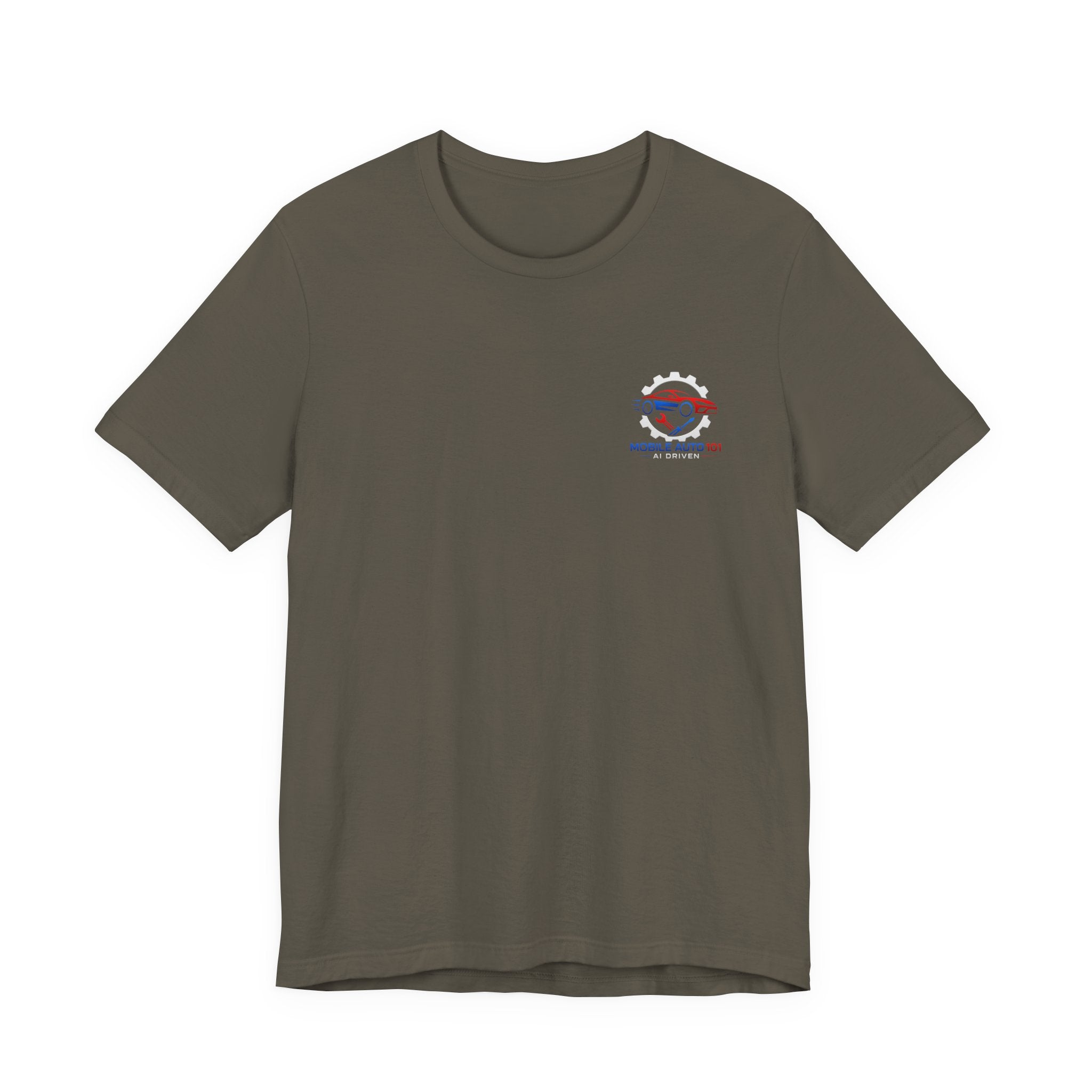 Mobile Auto 101 3rd Ed. (front and back design)-Unisex Jersey Short Sleeve Tee