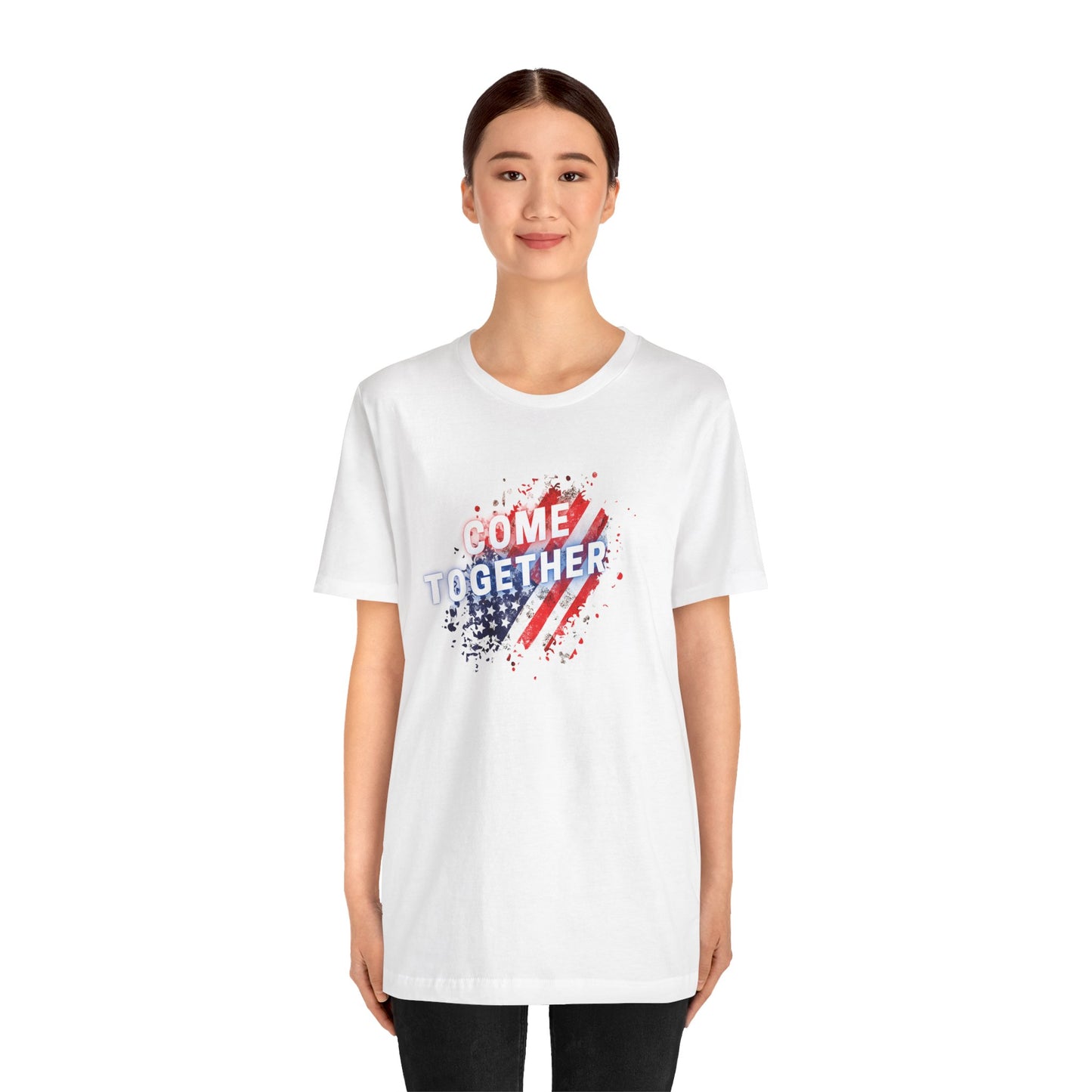 Come Together (Political Unity)-Unisex Jersey Short Sleeve Tee